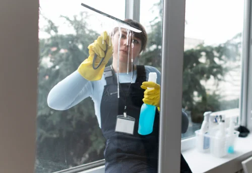 Nettoyage de vitres intérieures et extérieures à Saint-Calais